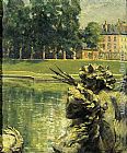 James Carroll Beckwith Canvas Paintings - Bassin de Neptune, Versailles